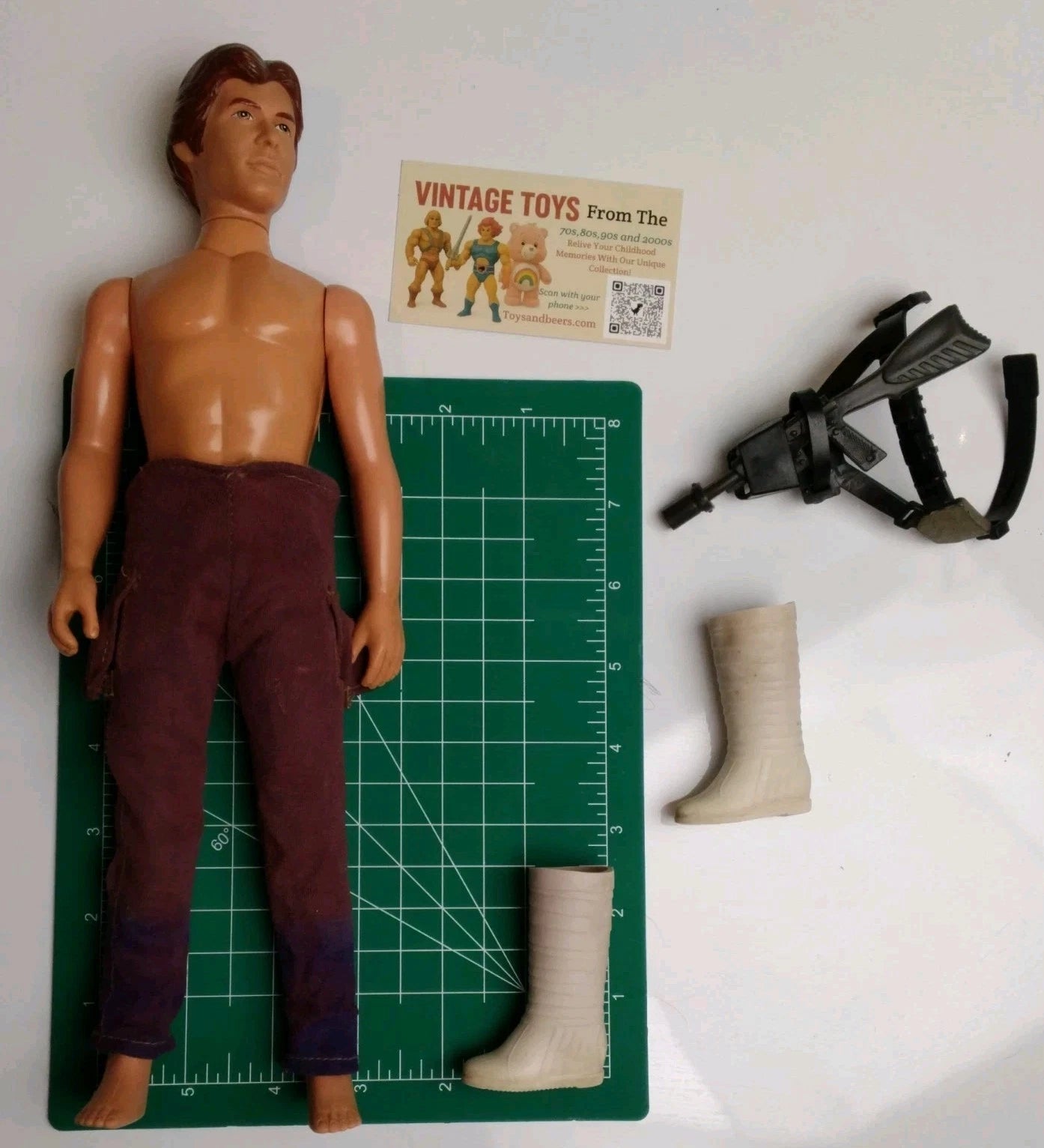 Hans Solo 12" Figure Toy 1978 Kenner Star Wars