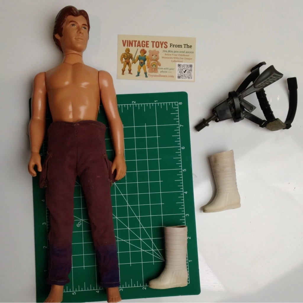 Hans Solo 12" Figure Toy 1978 Kenner Star Wars