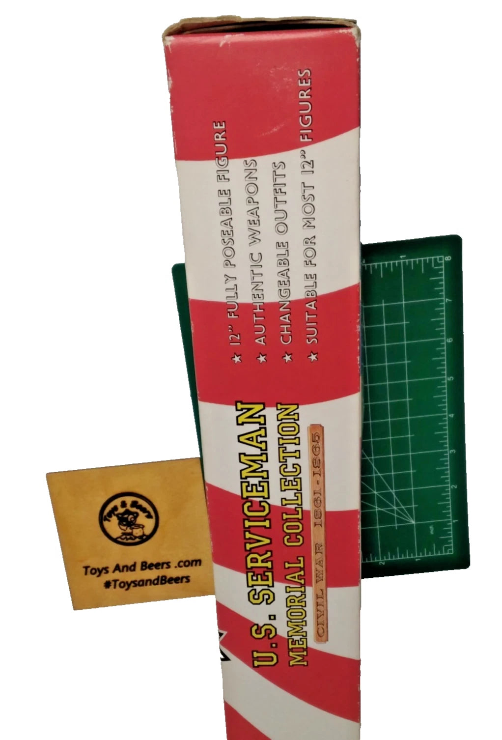 1996 US Serviceman Memorial Collection Union Captain Civil War Action Figure