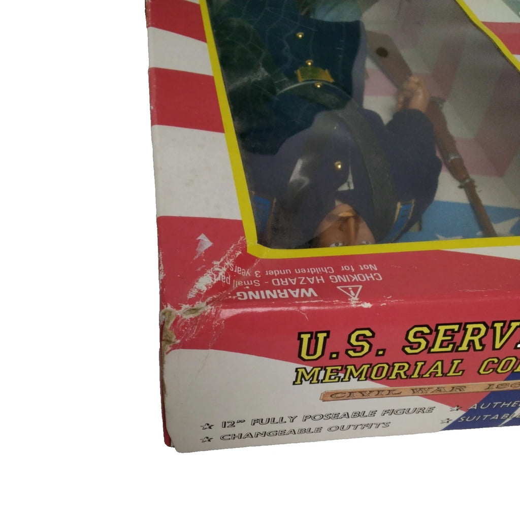 1996 US Serviceman Memorial Collection Union Captain Civil War Action Figure