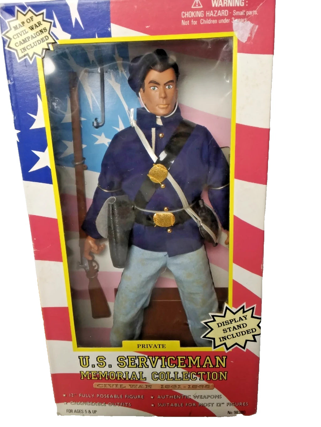 Formative Action Figur Union Private - Civil War - U.S. Serviceman VG+/Mint