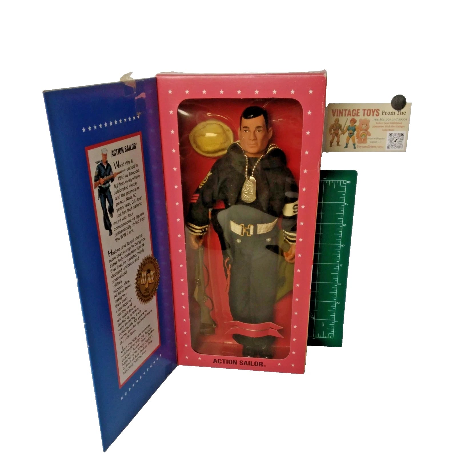 1995 GI Joe Action Sailor Action Figure 12" Tall 27617 Hasbro G.I. Joe New