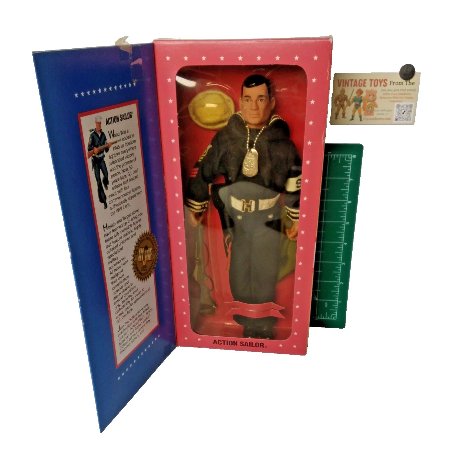 1995 GI Joe Action Sailor Action Figure 12" Tall 27617 Hasbro G.I. Joe New