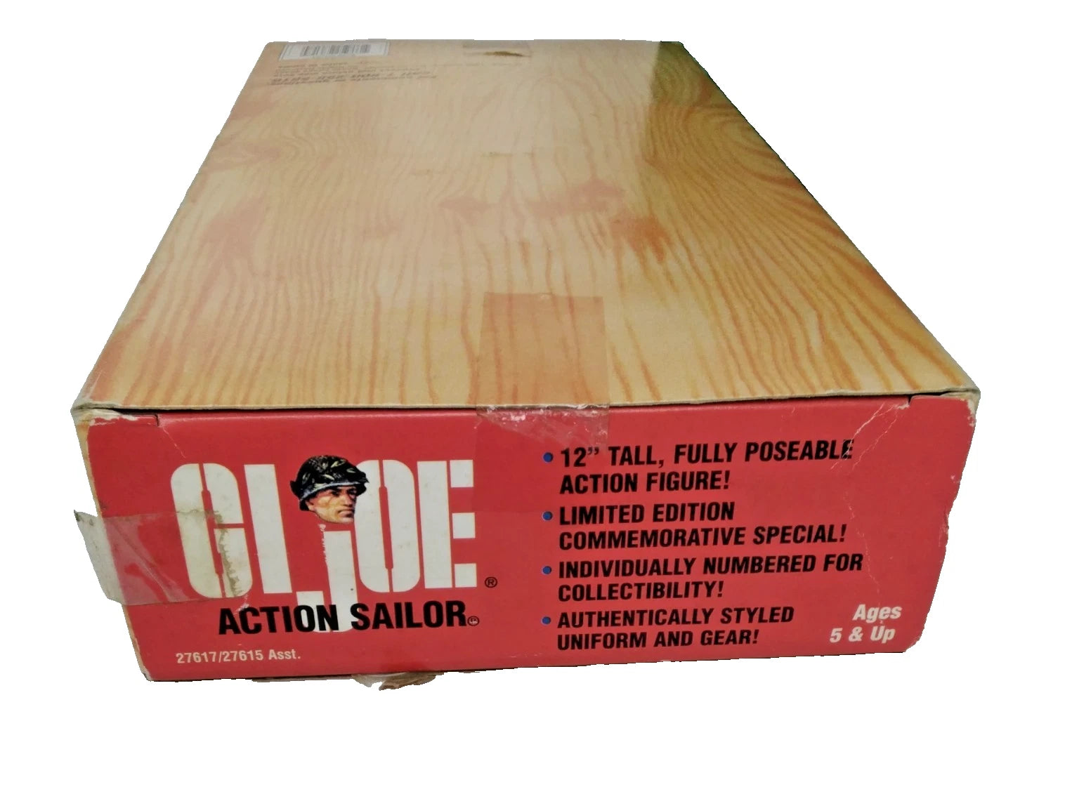 1995 GI Joe Action Sailor Action Figure 12" Tall 27617 Hasbro G.I. Joe New