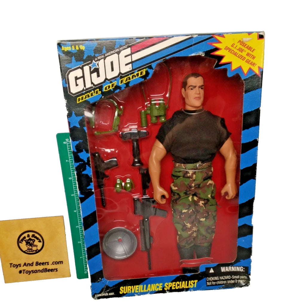 GI JOE 1995  12 INCH HALL OF FAME SURVEILLANhCE SPECIALIST FIGURE