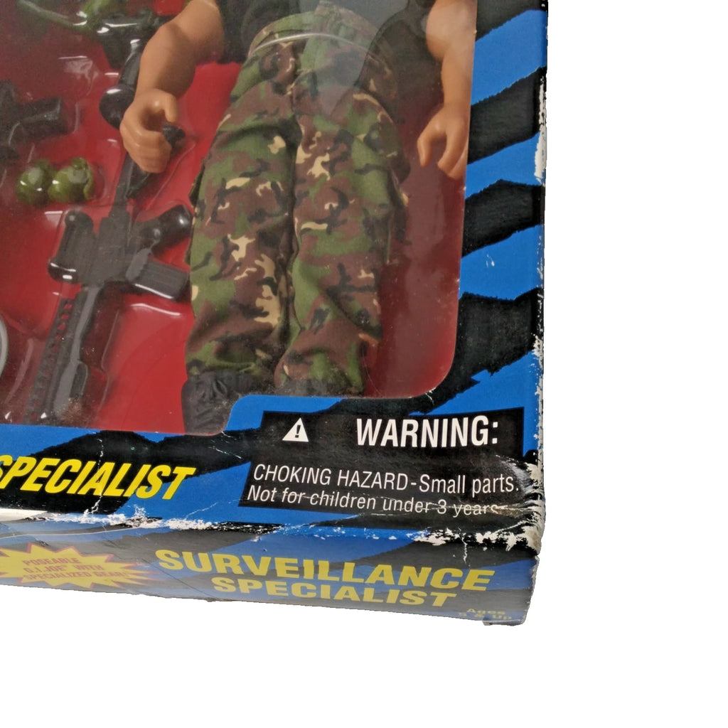GI JOE 1995  12 INCH HALL OF FAME SURVEILLANhCE SPECIALIST FIGURE