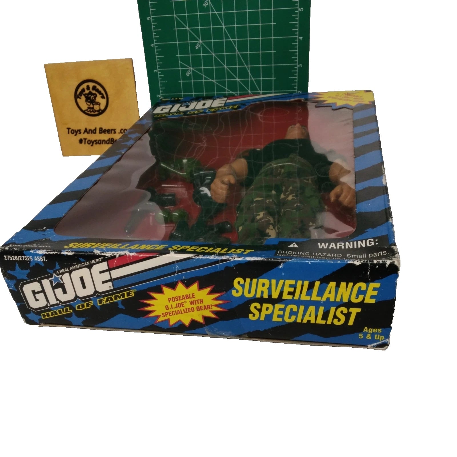 GI JOE 1995  12 INCH HALL OF FAME SURVEILLANhCE SPECIALIST FIGURE
