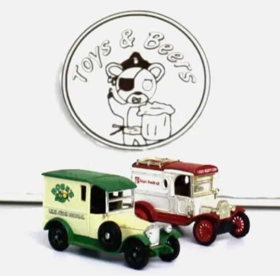 Matchbox 1927 TALBOT VAN ROSE'S LIME JUICE CORDIAL and #F11 Ford Type T