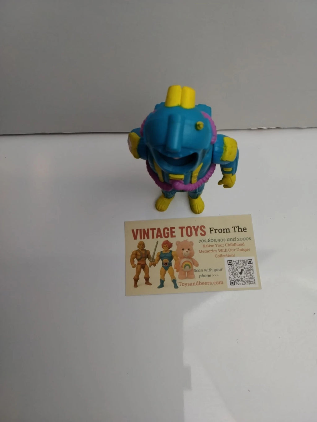 1986 The Real Ghostbusters Super Fright Features Ray Stantz Kenner Figure 5"