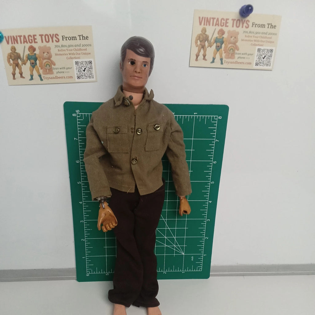 Vintage GI Joe Action Figure Adventure Team Mike Powers Atomic Man Bionic 12"