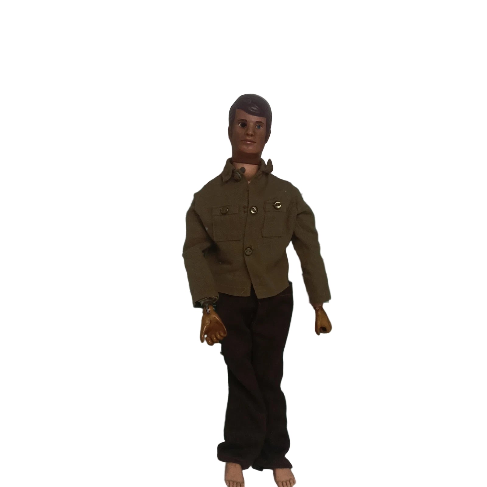 Vintage GI Joe Action Figure Adventure Team Mike Powers Atomic Man Bionic 12"