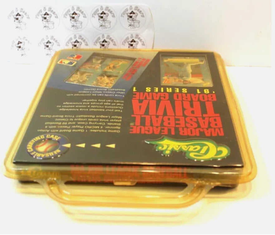 1991 Classic Major League Baseball Trivia Board Game Series 1 Bo Jackson Sealed