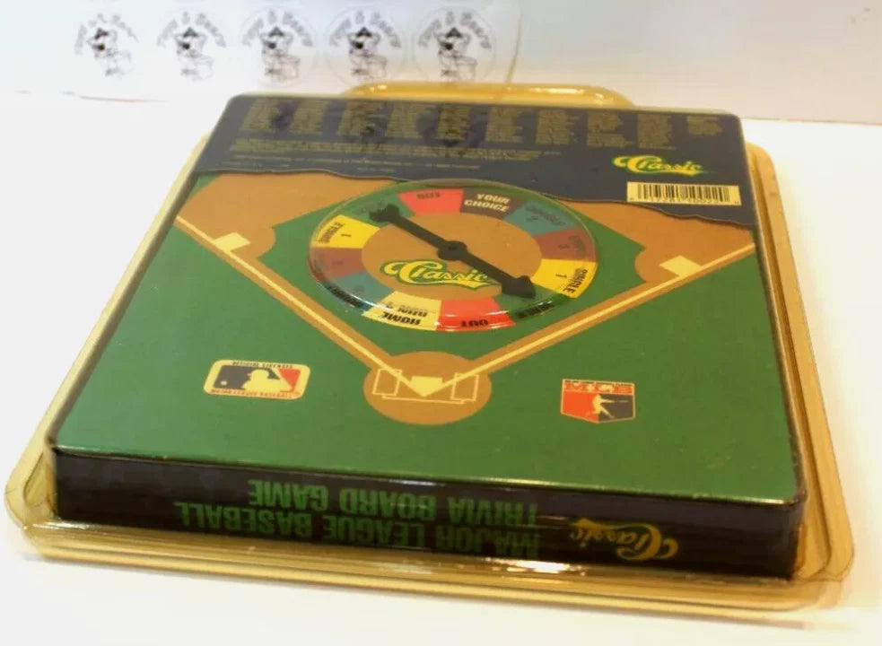 Vintage Baseball Trivia Board Game Classic MLB Trivia Ken Griffey Jr. 1990 NOS