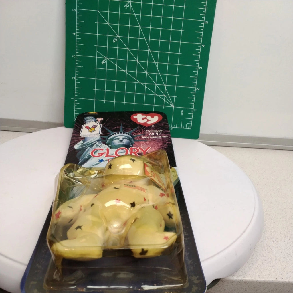 Glory The Bear McDonalds TY Beanie Baby 1999 in Original Package Unopened (B)