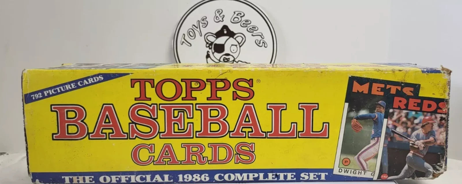TOPPS Baseball Cards The official 1986 complete set