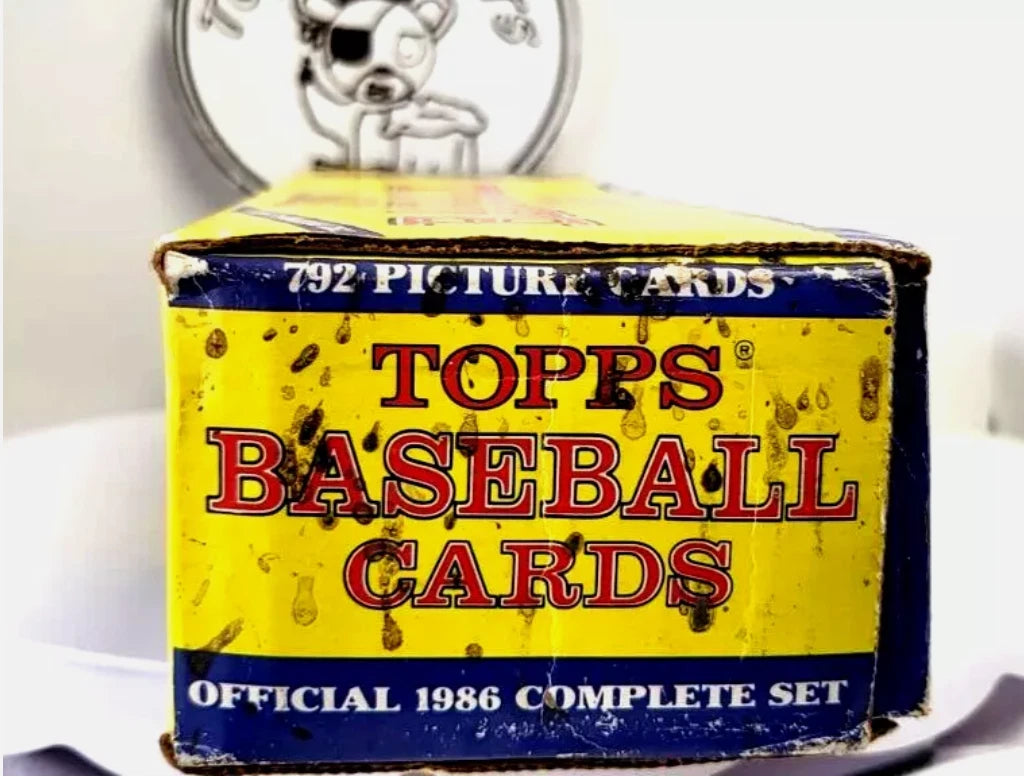 TOPPS Baseball Cards The official 1986 complete set
