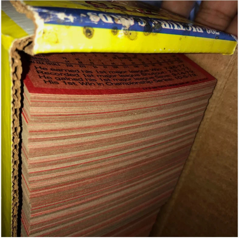 TOPPS Baseball Cards The official 1986 complete set