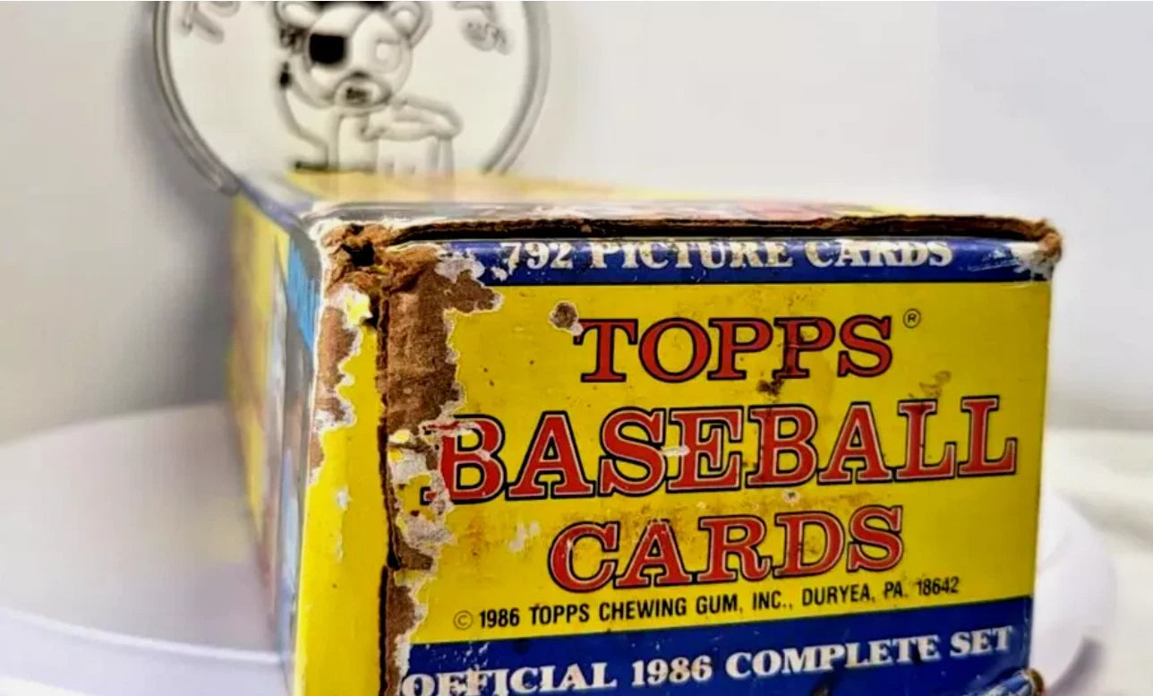 TOPPS Baseball Cards The official 1986 complete set
