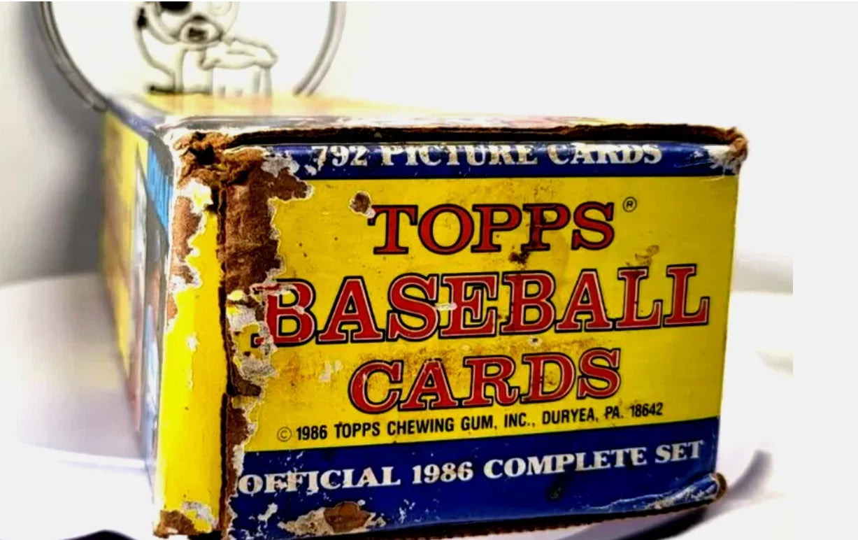 TOPPS Baseball Cards The official 1986 complete set