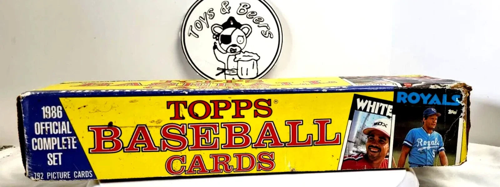 TOPPS Baseball Cards The official 1986 complete set