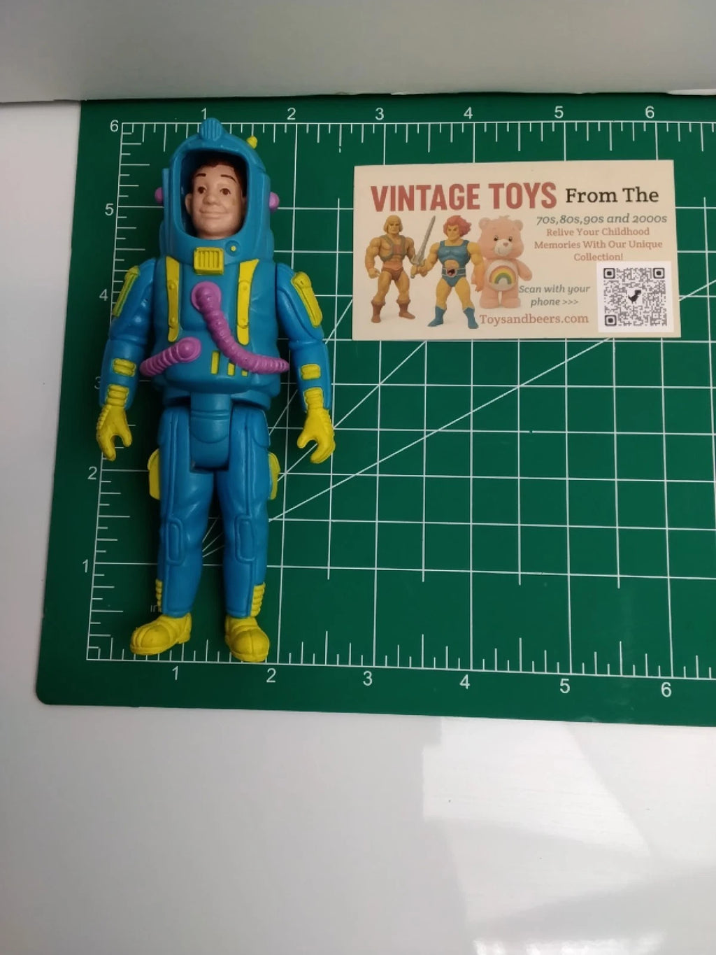 1986 The Real Ghostbusters Super Fright Features Ray Stantz Kenner Figure 5"