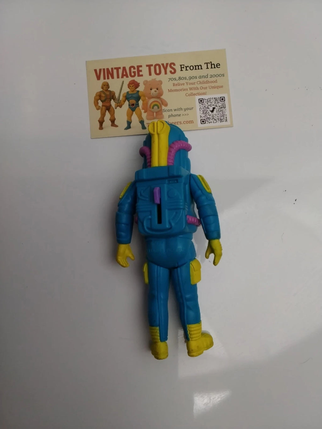 1986 The Real Ghostbusters Super Fright Features Ray Stantz Kenner Figure 5"