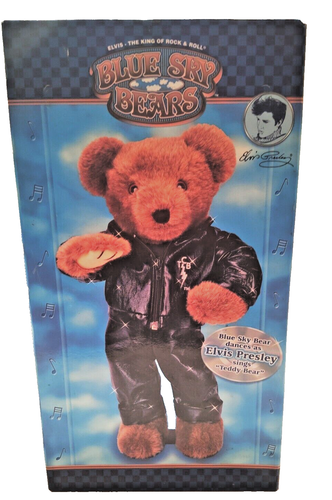 Blue Sky Bears Elvis Presley Animated Dancing Teddy Bear Sings “Teddy Bear”