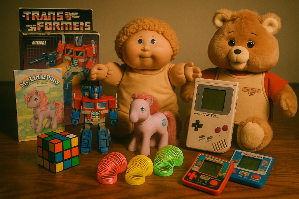 vintage toys from the 80's